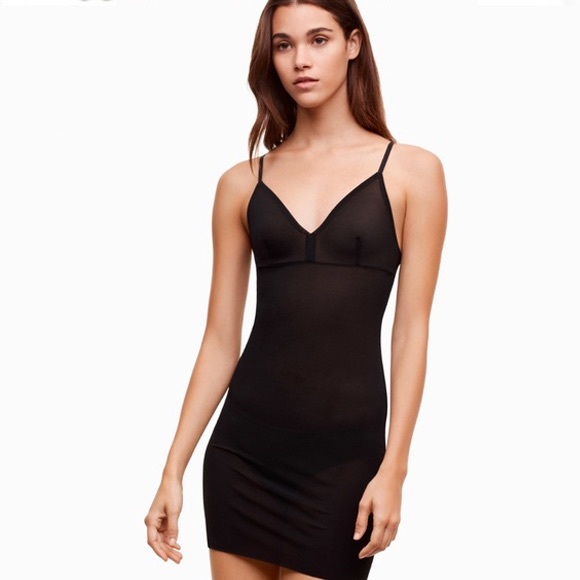 Aritzia Other - 🎉LAST CALL🎉 Babaton Barrington Black Mesh Semi Sheer Slip from Aritzia